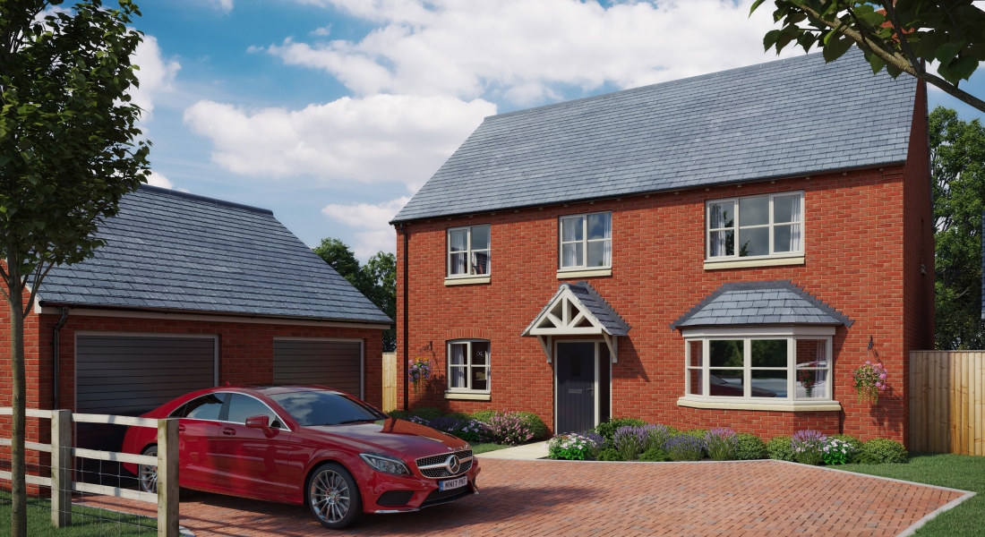 The Exmoor - One of the new homes currently for sale at The Stables in North Kilworth | The Stables | Bowbridge Homes