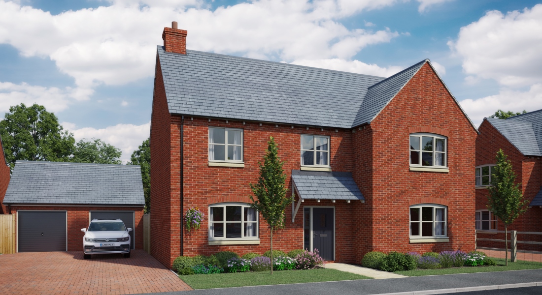 The Skyros - One of the new homes currently for sale at The Stables in North Kilworth
